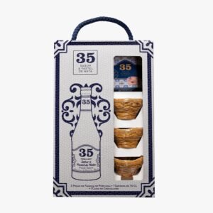Coffret Licor 35 Pastel de Nata avec 3 verres