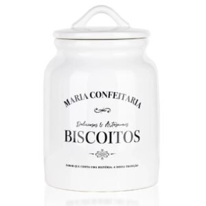 Biscuits Maria Confeitaria dans un pot en céramique